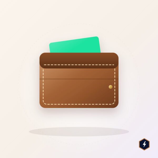 Ročno šivana usnjena denarnica
